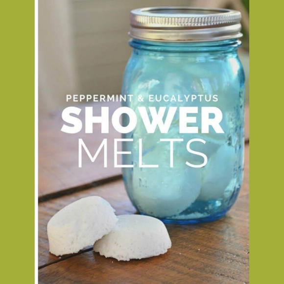 homemade Other - 10 Shower Steamers PEPPERMINT & EUCALYPTUS